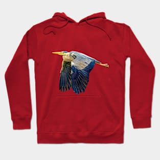 Flying Heron Hoodie